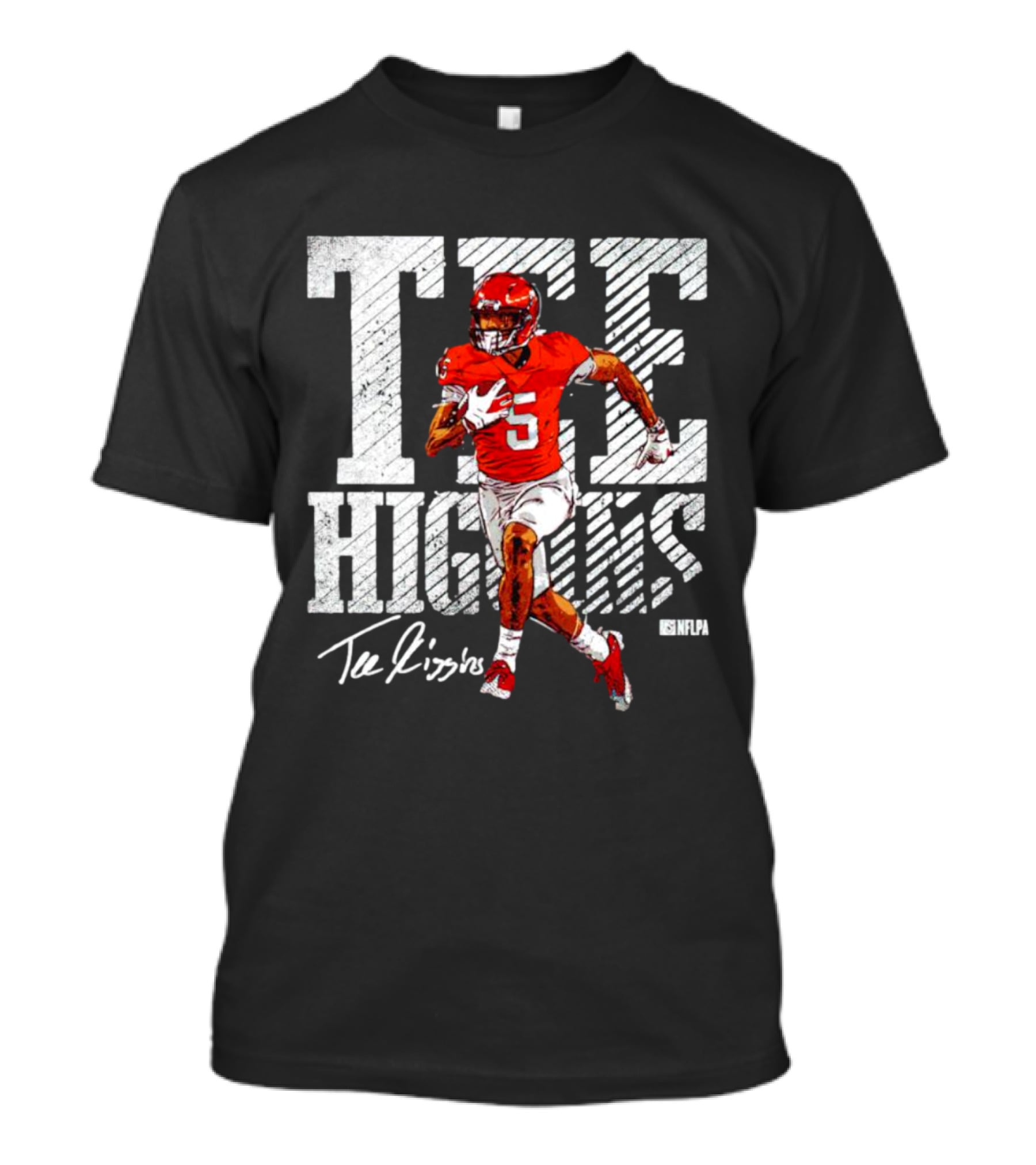 Tee Higgins NFLPA Cincinnati Football Signature T-Shirt