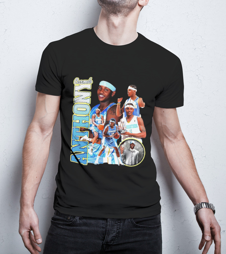 Carmelo Anthony Denver Basketball Legend T-Shirt