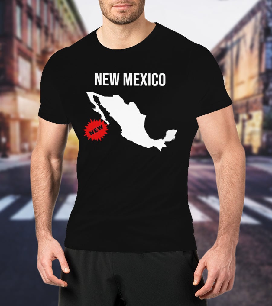 New Mexico New Map T-Shirt