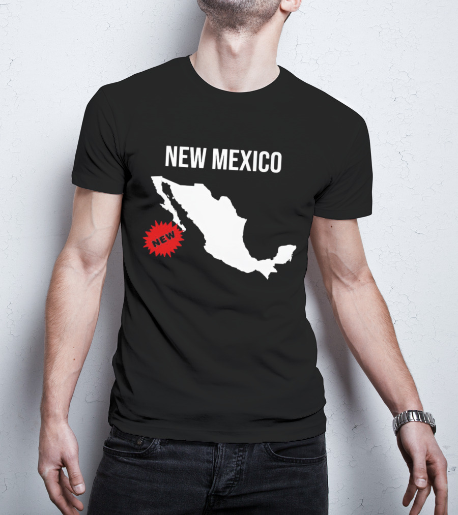 New Mexico New Map T-Shirt