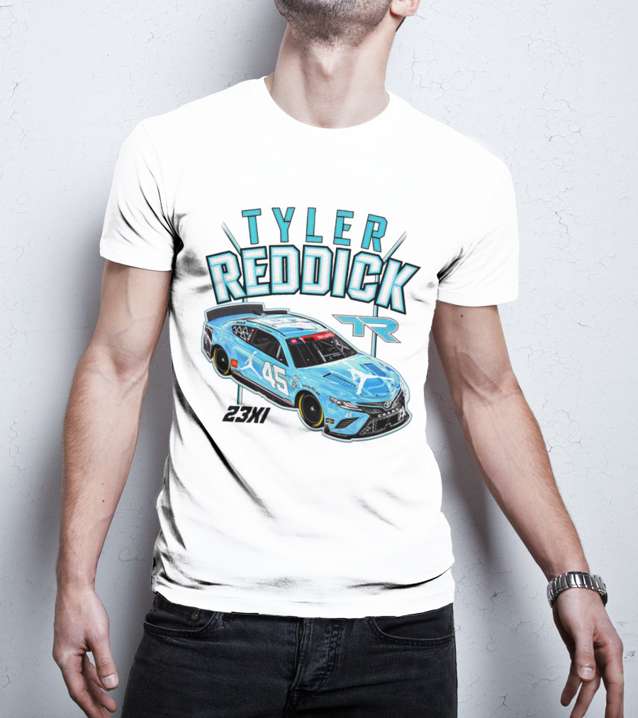 Tyler Reddick 23XI Jumpman 45 Car T-Shirt