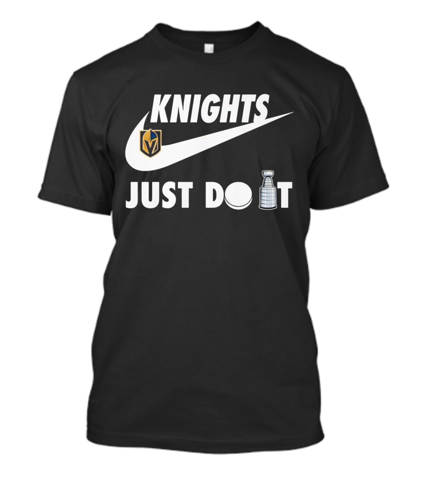 Knights Vegas Golden Hockey Just Do It Cup T-Shirt