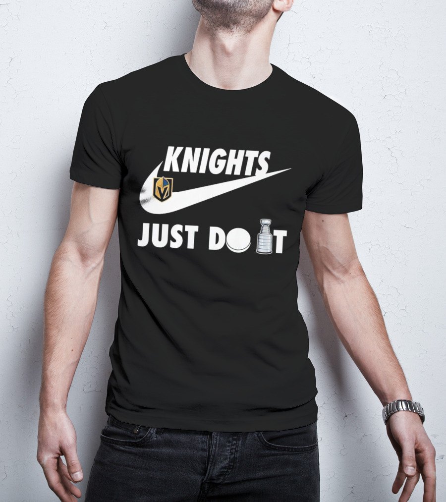 Knights Vegas Golden Hockey Just Do It Cup T-Shirt