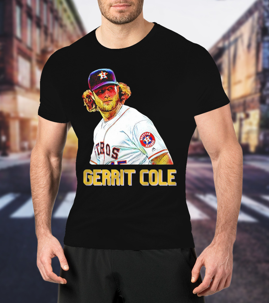 Gerrit Cole Astros Houston Baseball Player T-Shirt