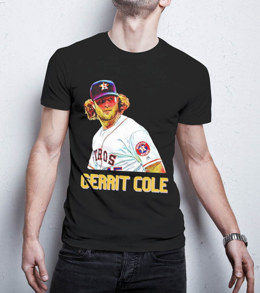Gerrit Cole Astros Houston Baseball Player T-Shirt