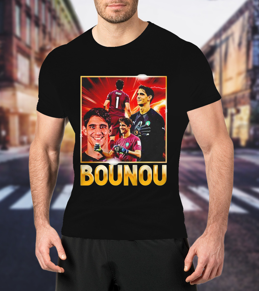 Bounou Bono Morocco Football Soccer T-Shirt