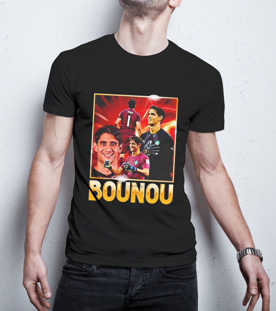 Bounou Bono Morocco Football Soccer T-Shirt