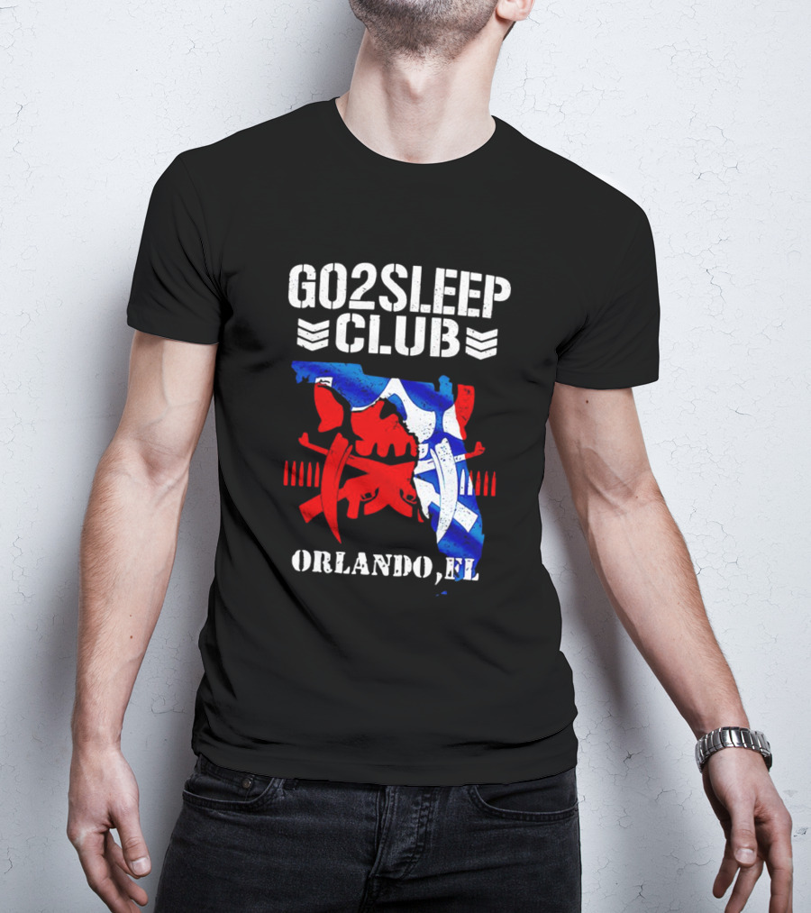 Go2Sleep Club Florida Theme Orlando FL Kenta T-Shirt