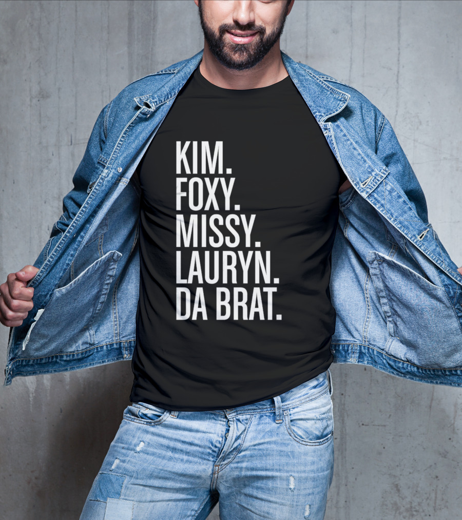 Kim Foxy Missy Lauryn Da Brat Legends Combo T-Shirt