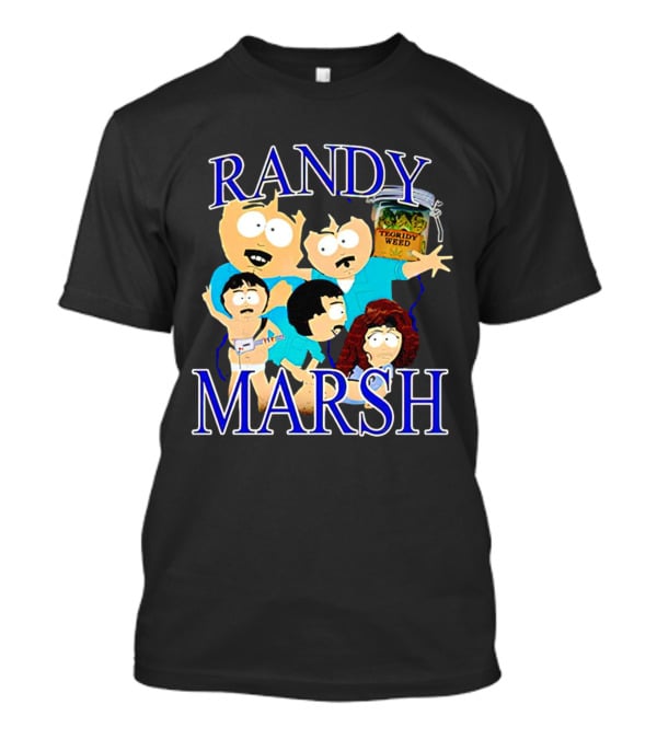 Randy Marsh Tegridy Weed South Park Fan T-Shirt