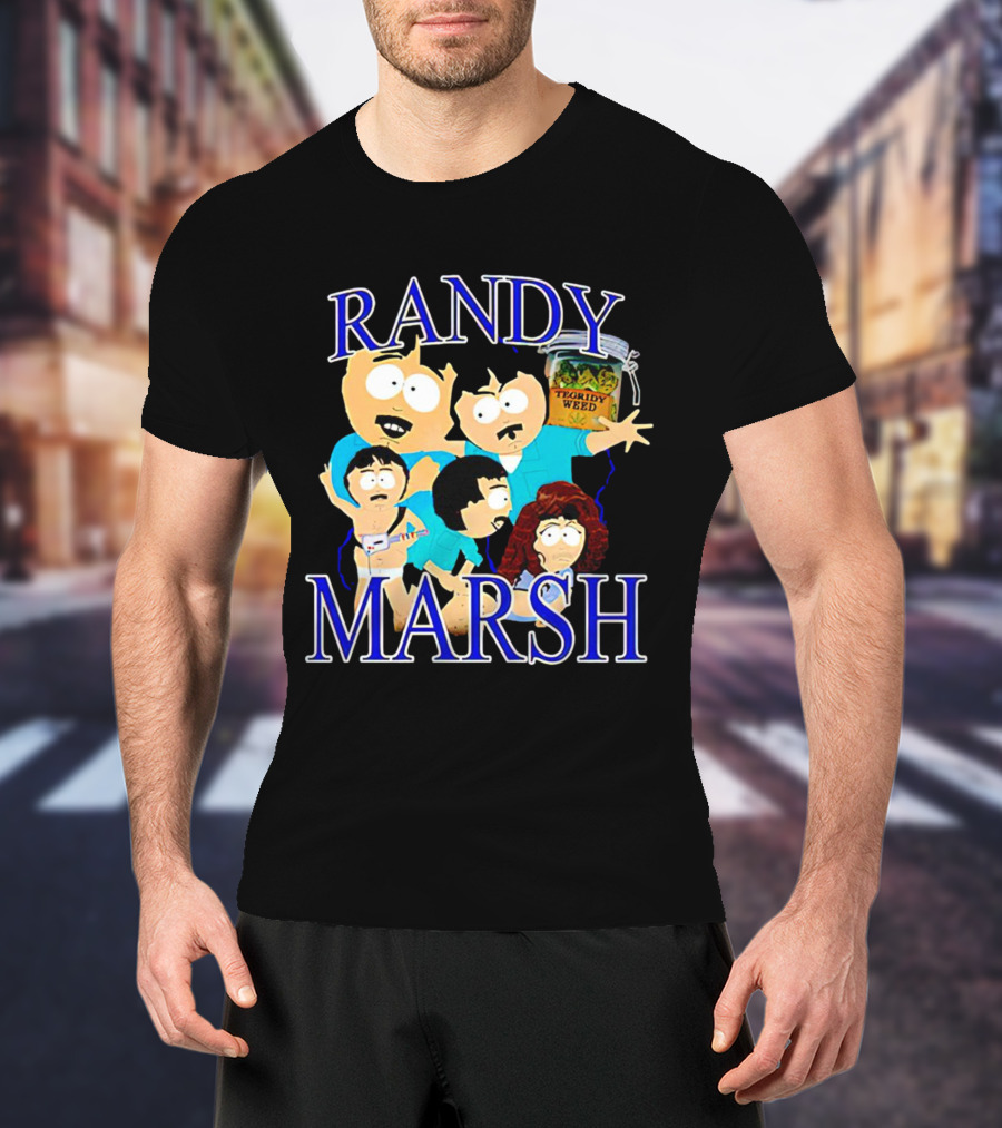 Randy Marsh Tegridy Weed South Park Fan T-Shirt