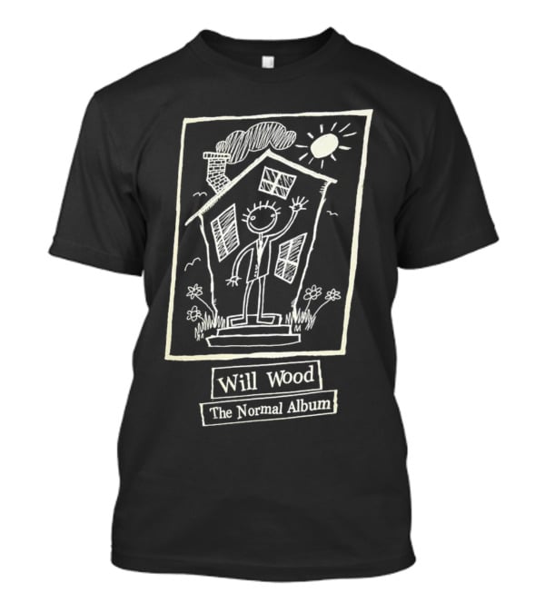 Will Wood The Normal Album House And Sun Drawing T-Shirt