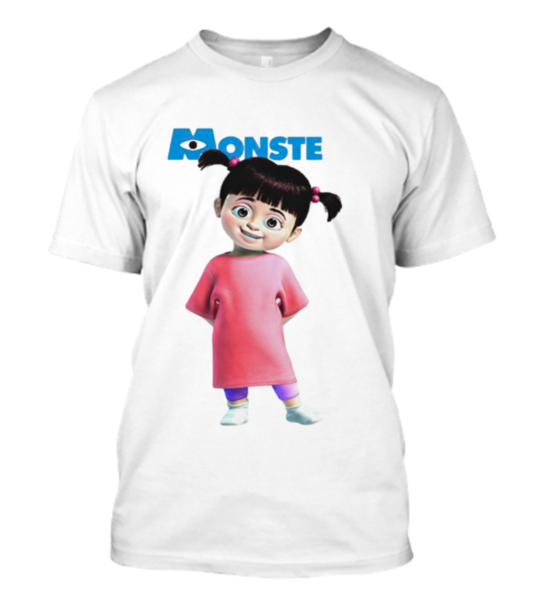 Boo Monsters Monste Pixar Animation Character T-Shirt