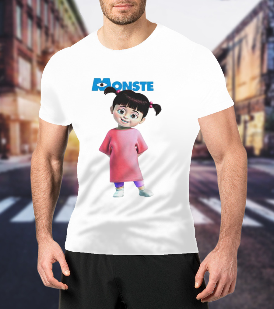 Boo Monsters Monste Pixar Animation Character T-Shirt
