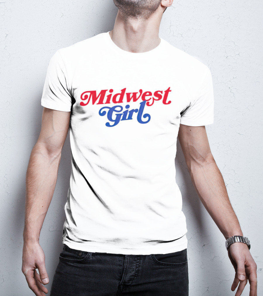 Midwest Girl Red Blue T-Shirt