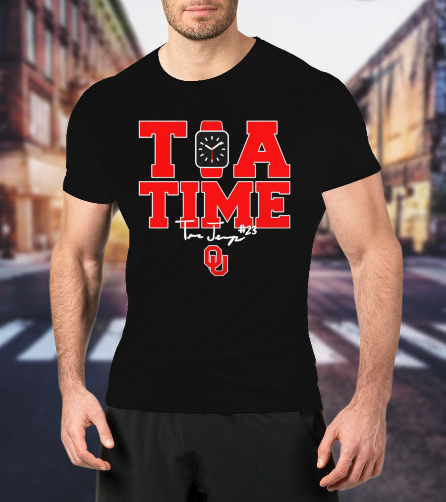 Tia Time Tiare Jennings #23 OU Oklahoma Sooners T-Shirt