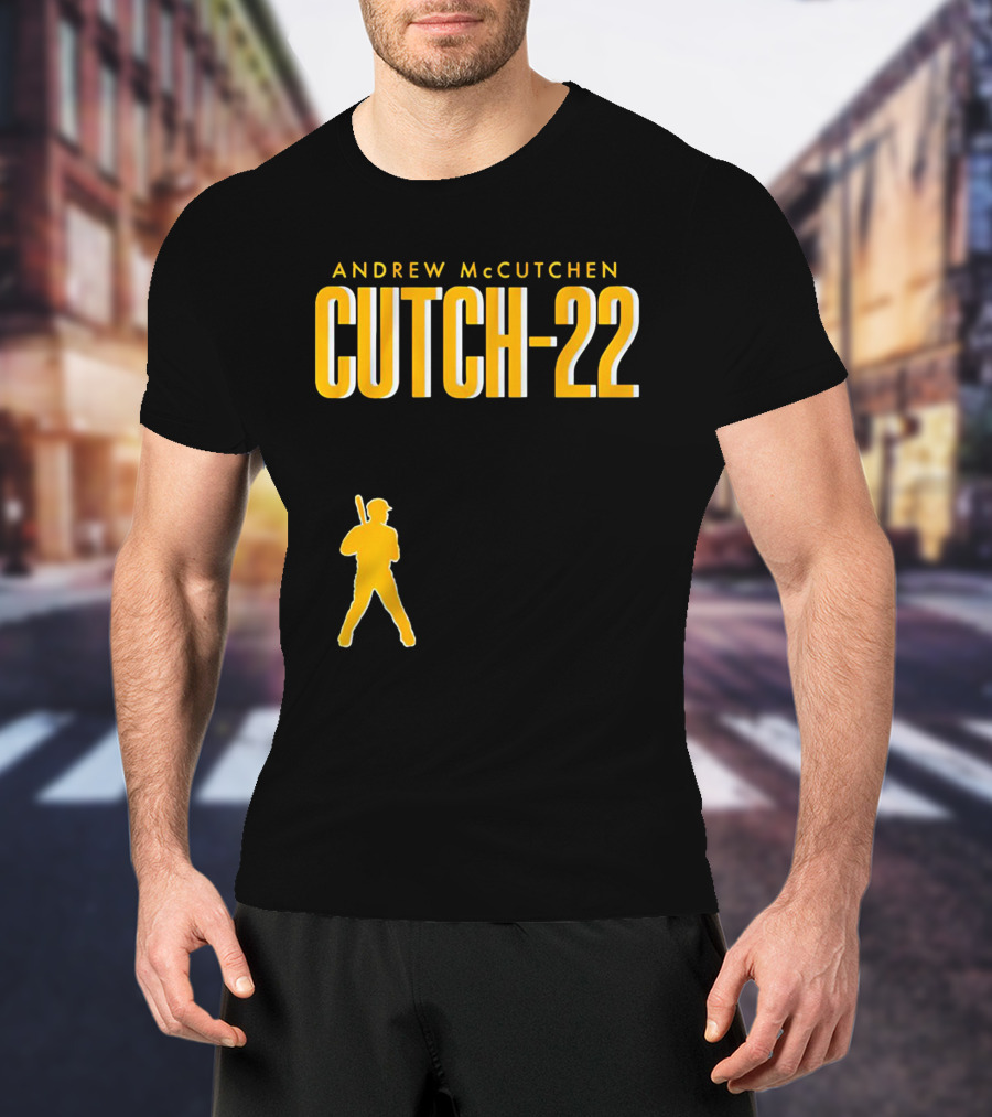 ANDREW MCCUTCHEN CUTCH-22 PITTSBURGH PIRATES T-Shirt