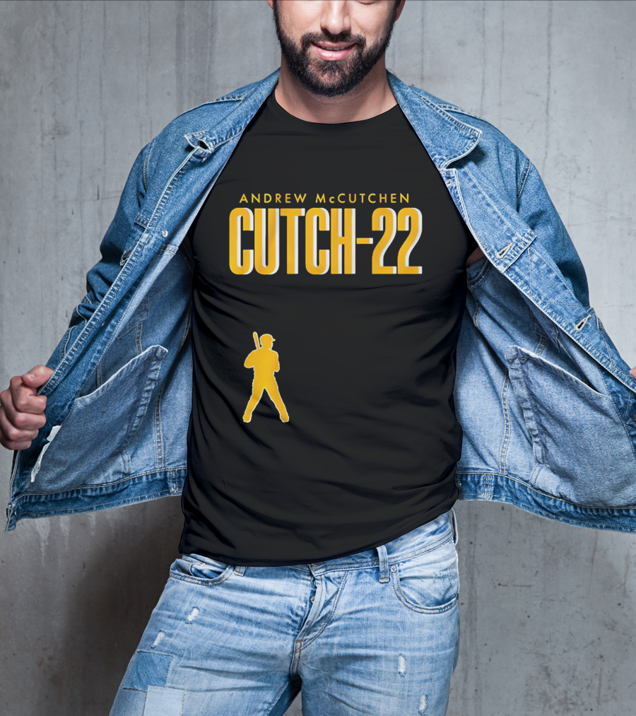 ANDREW MCCUTCHEN CUTCH-22 PITTSBURGH PIRATES T-Shirt