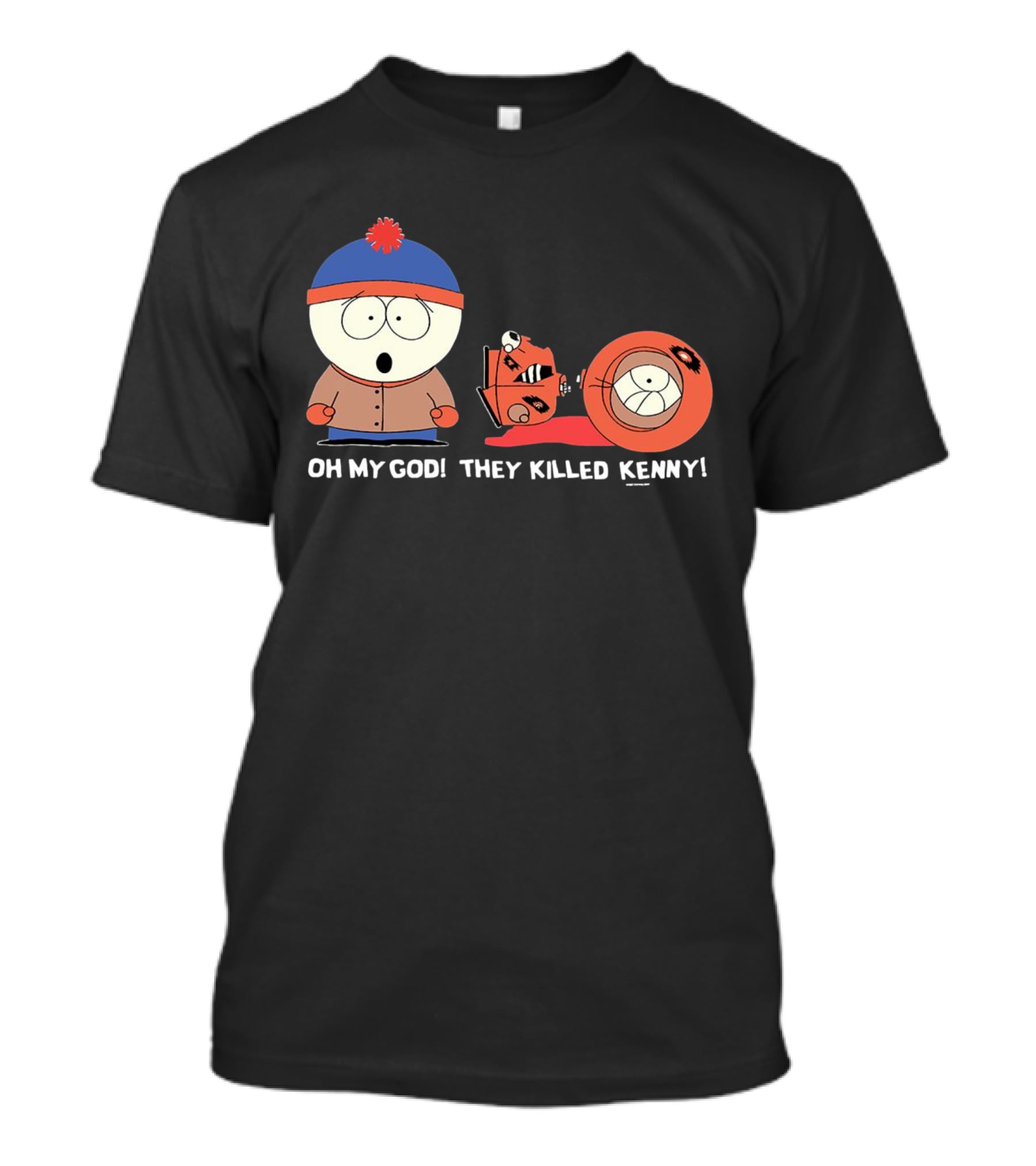 Oh My God They Killed Kenny South Park Classic Scene T-Shirt