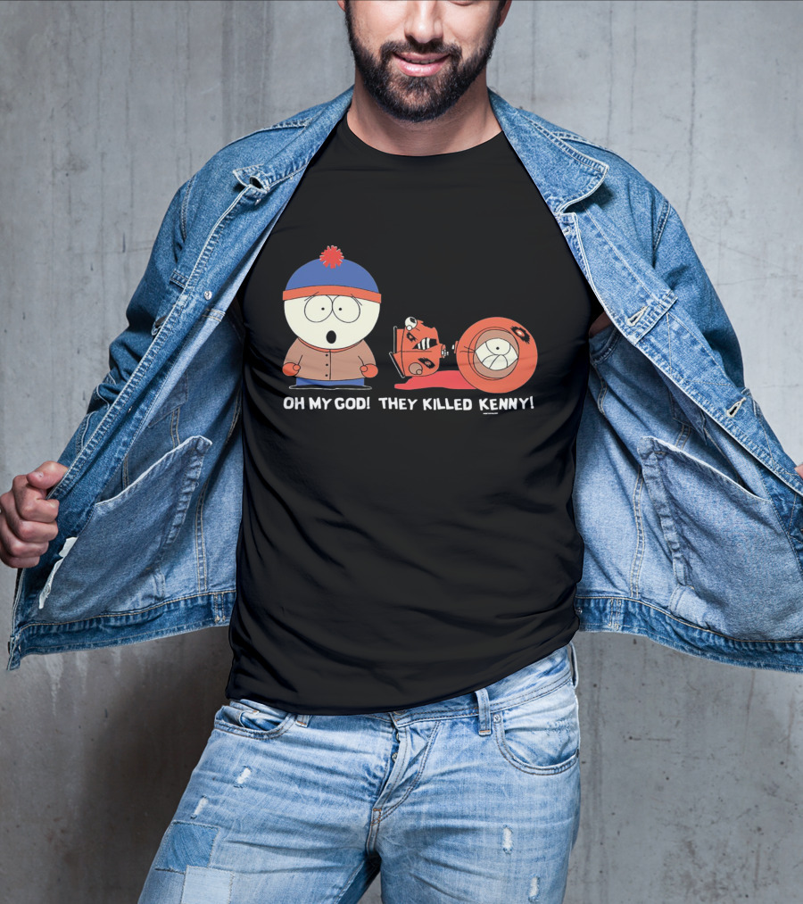 Oh My God They Killed Kenny South Park Classic Scene T-Shirt