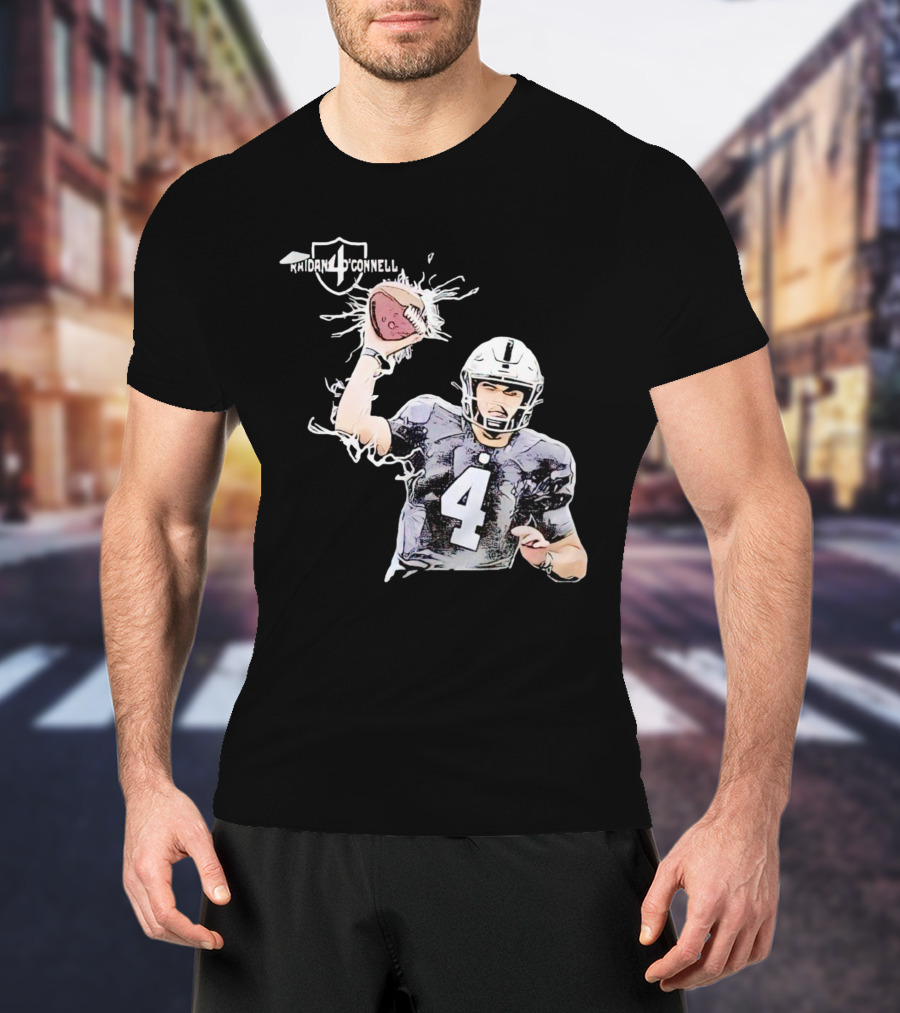 Aidan O’connell Las Vegas Raiders Football Quarterback T-Shirt
