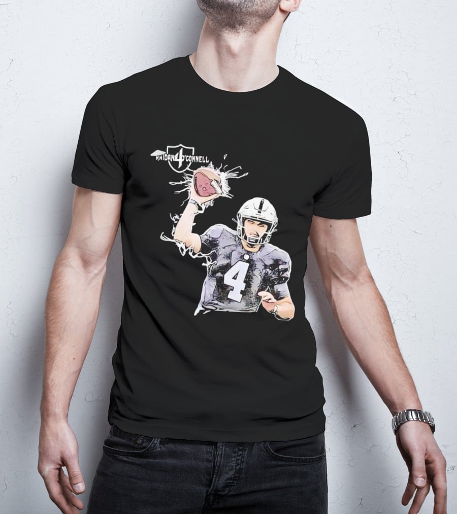 Aidan O’connell Las Vegas Raiders Football Quarterback T-Shirt