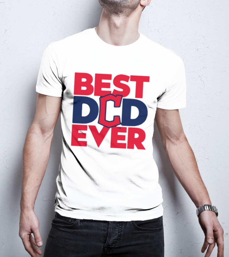 Best Dad Ever MLB Cleveland Guardians T-Shirt