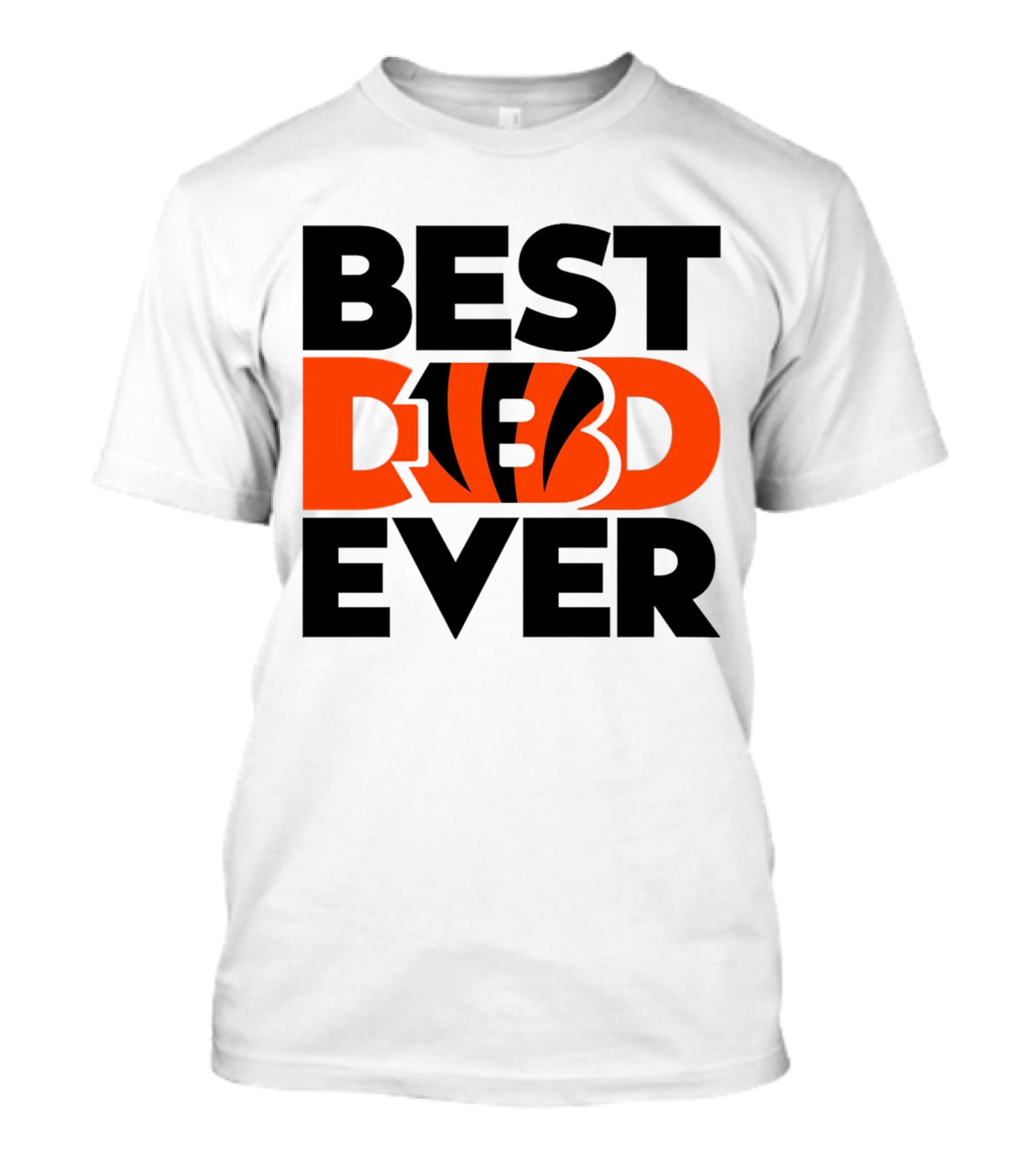 Best Dad Ever NFL Cincinnati Bengals T-Shirt