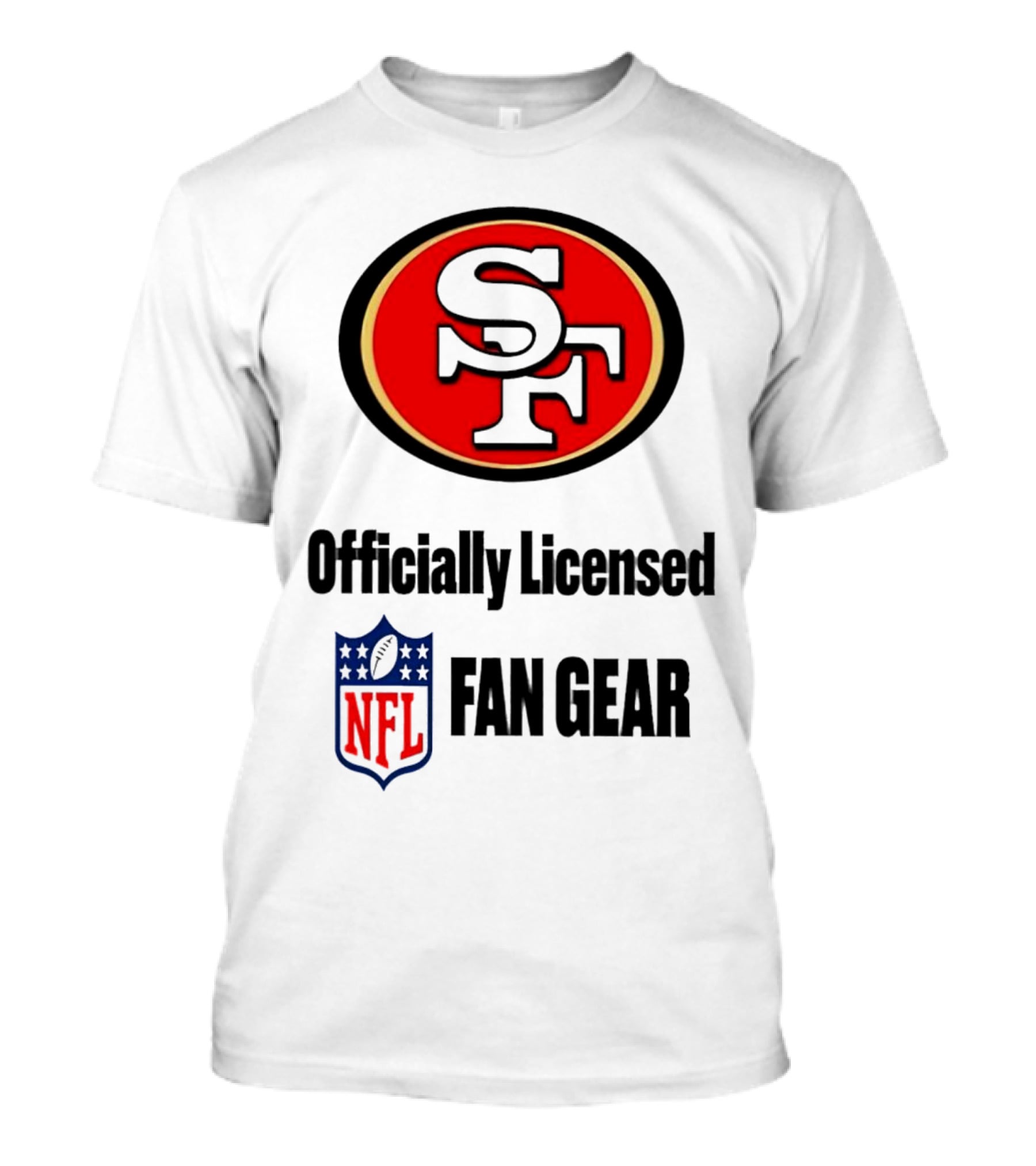 San Francisco 49ers NFL Officially Licensed Fan Gear T-Shirt