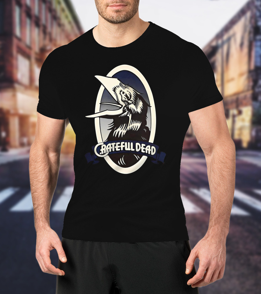 Grateful Dead Raven Oval T-Shirt