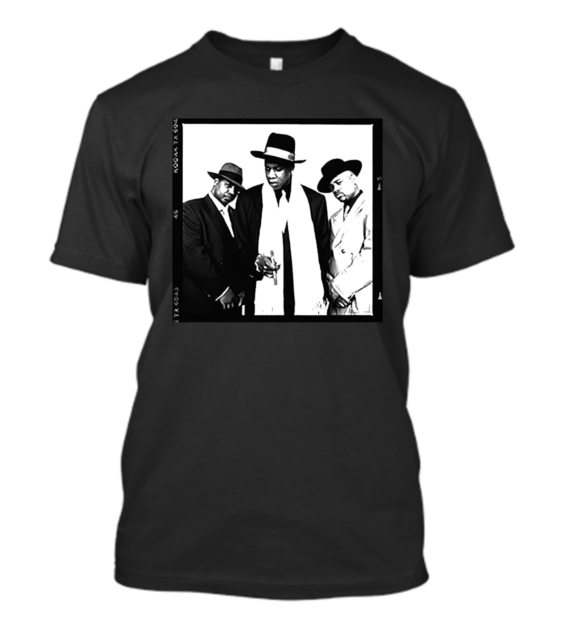 Jay-Z Reasonable Doubt Black And White Album Cover Photo T-Shirt