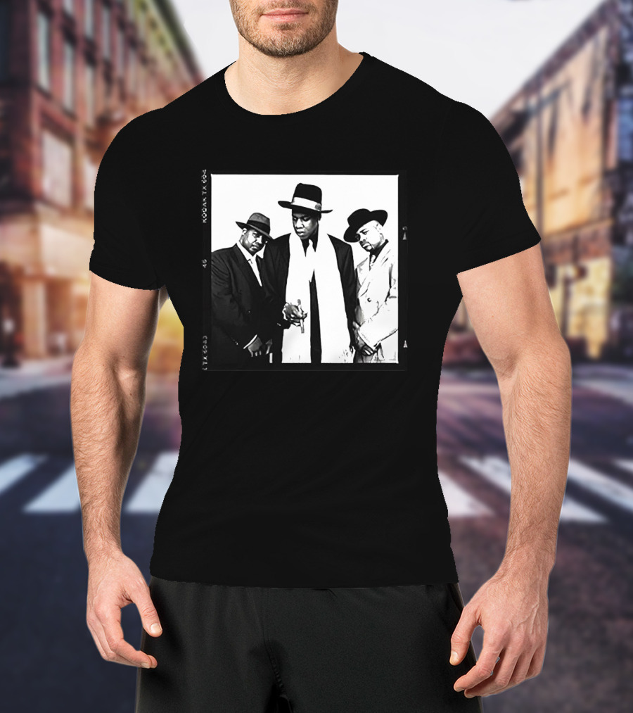 Jay-Z Reasonable Doubt Black And White Album Cover Photo T-Shirt