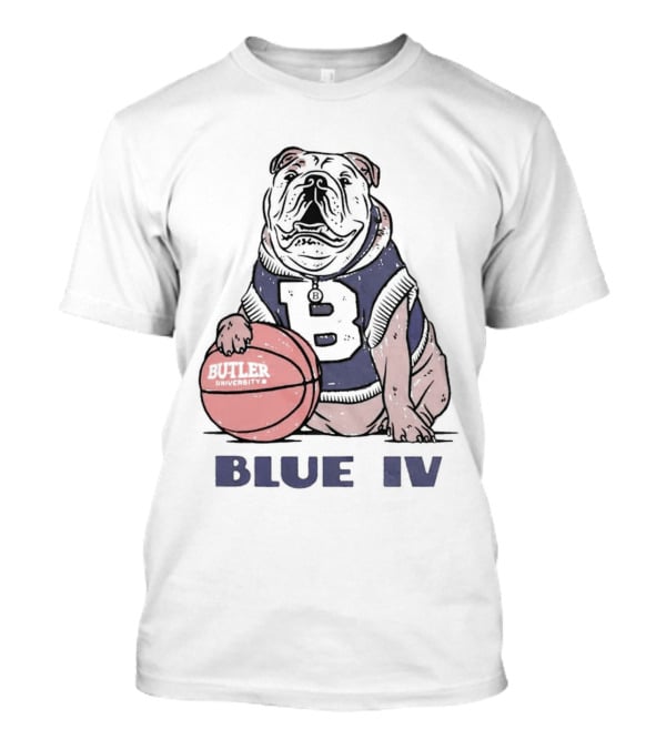 Butler University Bulldogs Blue IV Basketball T-Shirt