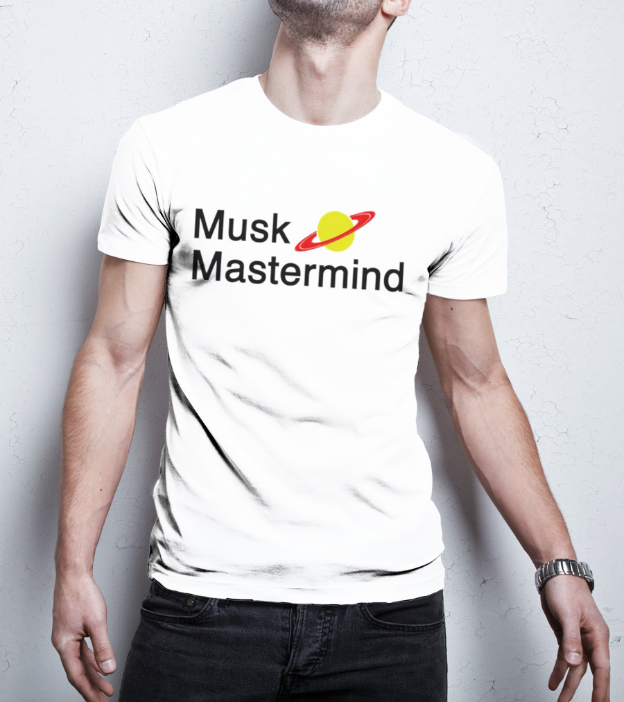 Musk Mastermind Saturn Planet Raumfahrer T-Shirt