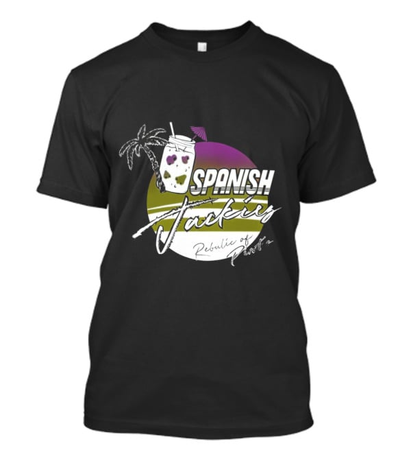 Spanish Jackie’s Tropical Drink Republic Of Pirates T-Shirt