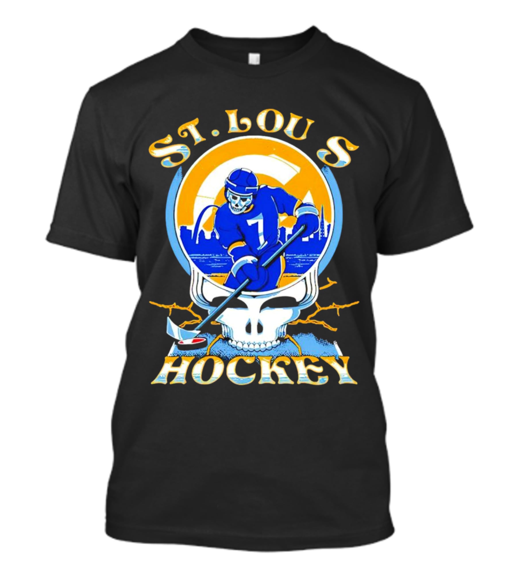 St. Louis Hockey Blues Buzz Grateful 2.0 T-Shirt