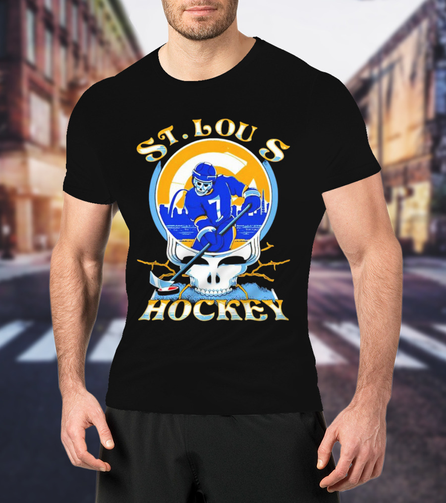 St. Louis Hockey Blues Buzz Grateful 2.0 T-Shirt