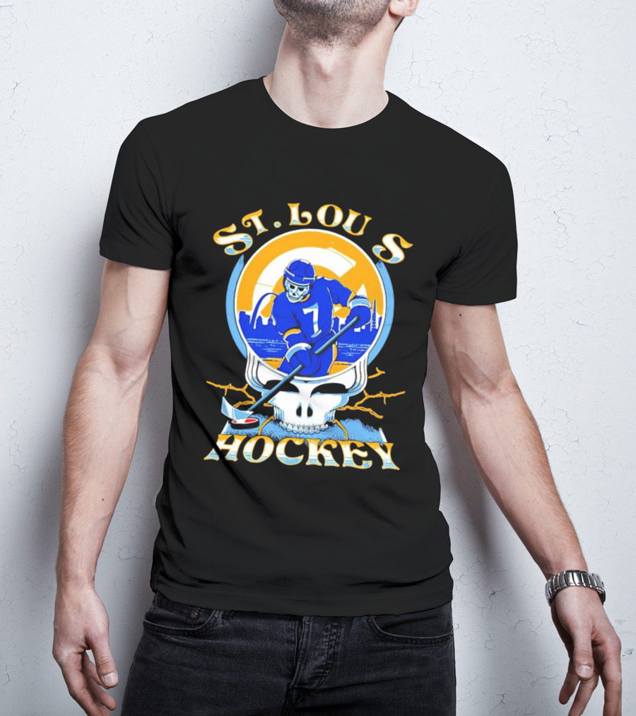 St. Louis Hockey Blues Buzz Grateful 2.0 T-Shirt