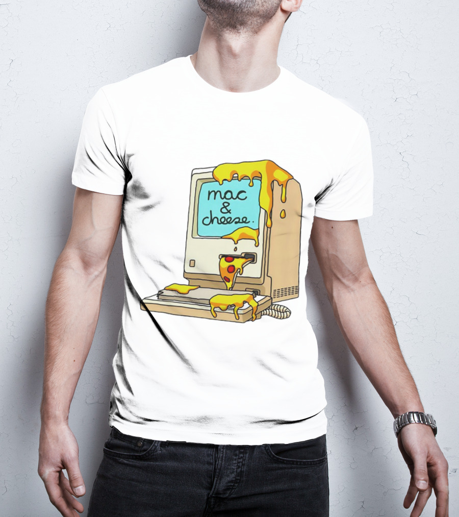 Mac And Cheese Dakkadakka Pizza Computer T-Shirt