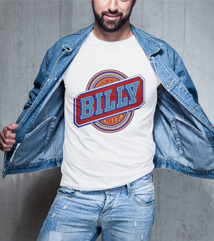 BILLY BEER Retro Vintage T-Shirt