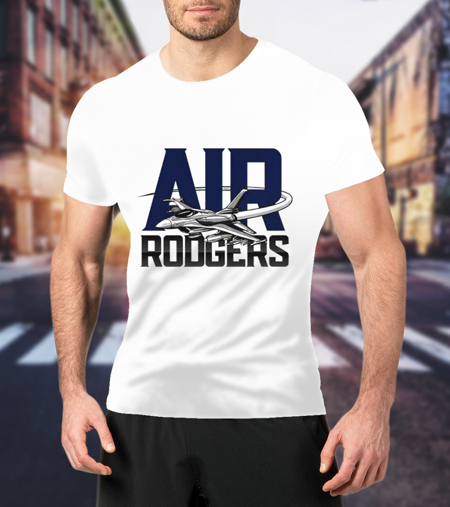 Isaiah Rodgers Air Rodgers Fighter Jet T-Shirt