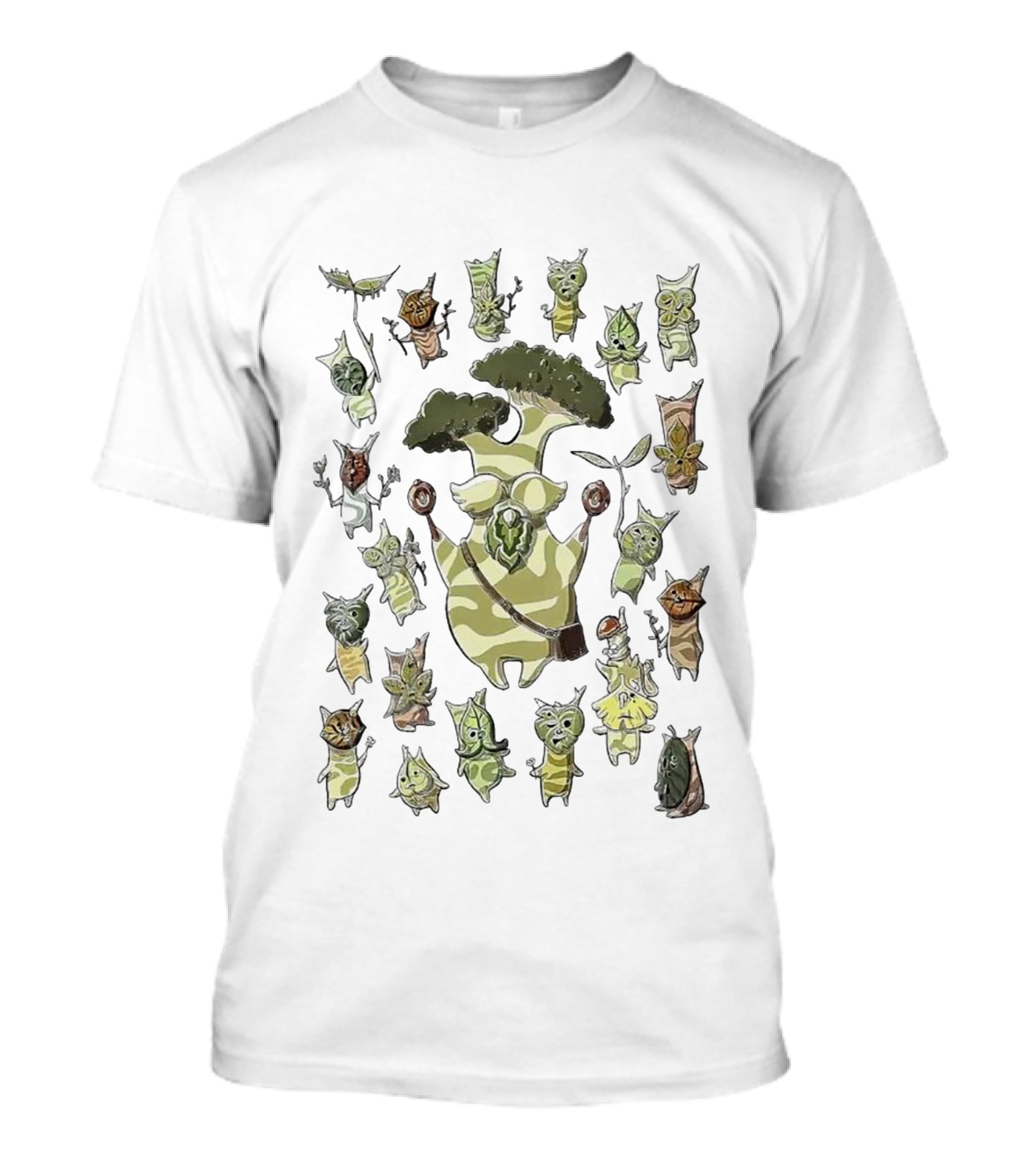 Legend Of Zelda Korok Characters Collection T-Shirt