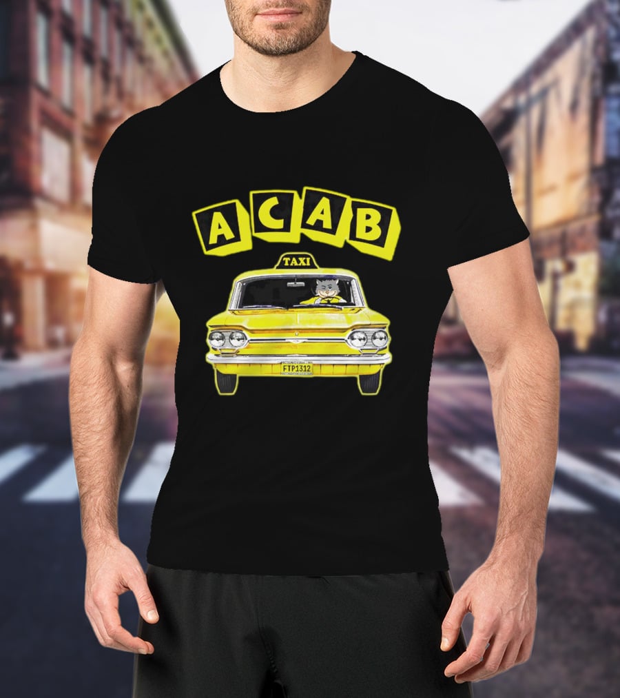 ACAB Taxi Cat FTP1312 T-Shirt