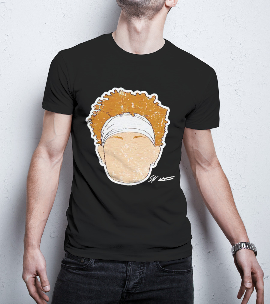 Spencer Rattler South Carolina Gamecocks Comic Style Headband T-Shirt