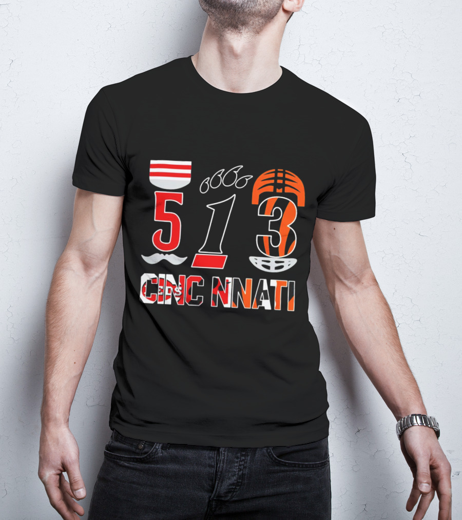 513 Cincinnati Bearcat Football Tiger Team Legend T-Shirt