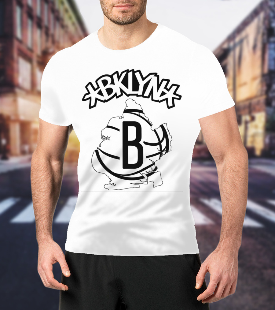 BKN Nets Map Basketball Brooklyn T-Shirt