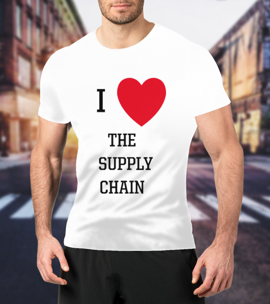 I Heart The Supply Chain T-Shirt