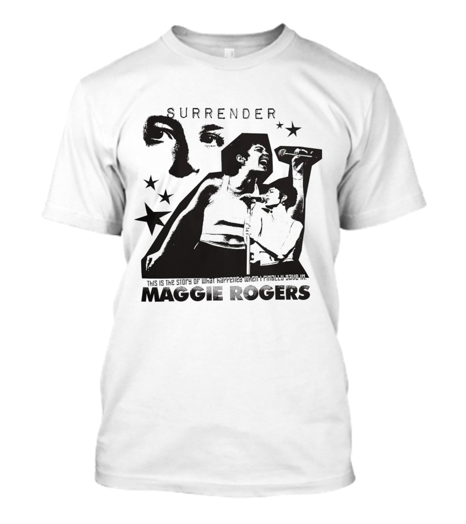 Surrender Stage Photo Maggie Rogers T-Shirt