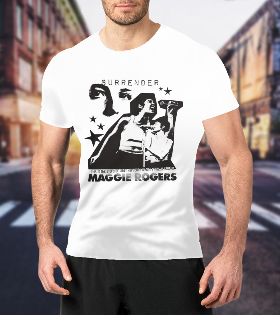 Surrender Stage Photo Maggie Rogers T-Shirt