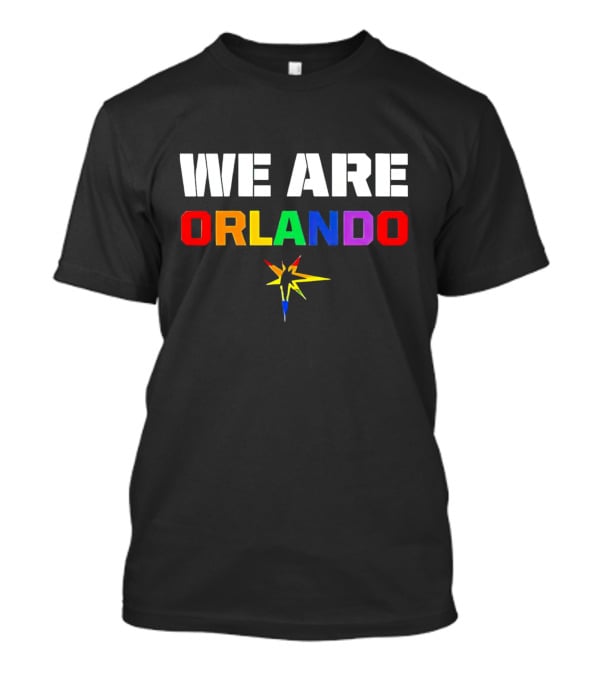 We Are Orlando Rainbow Star T-Shirt